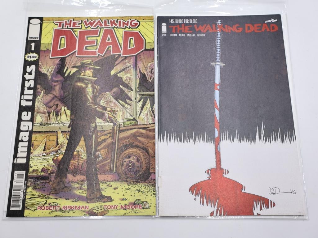 Walking Dead Comics: Issues #1 and 145