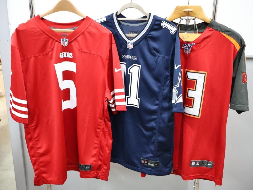 Three NFL Jerseys (1 of 20)
