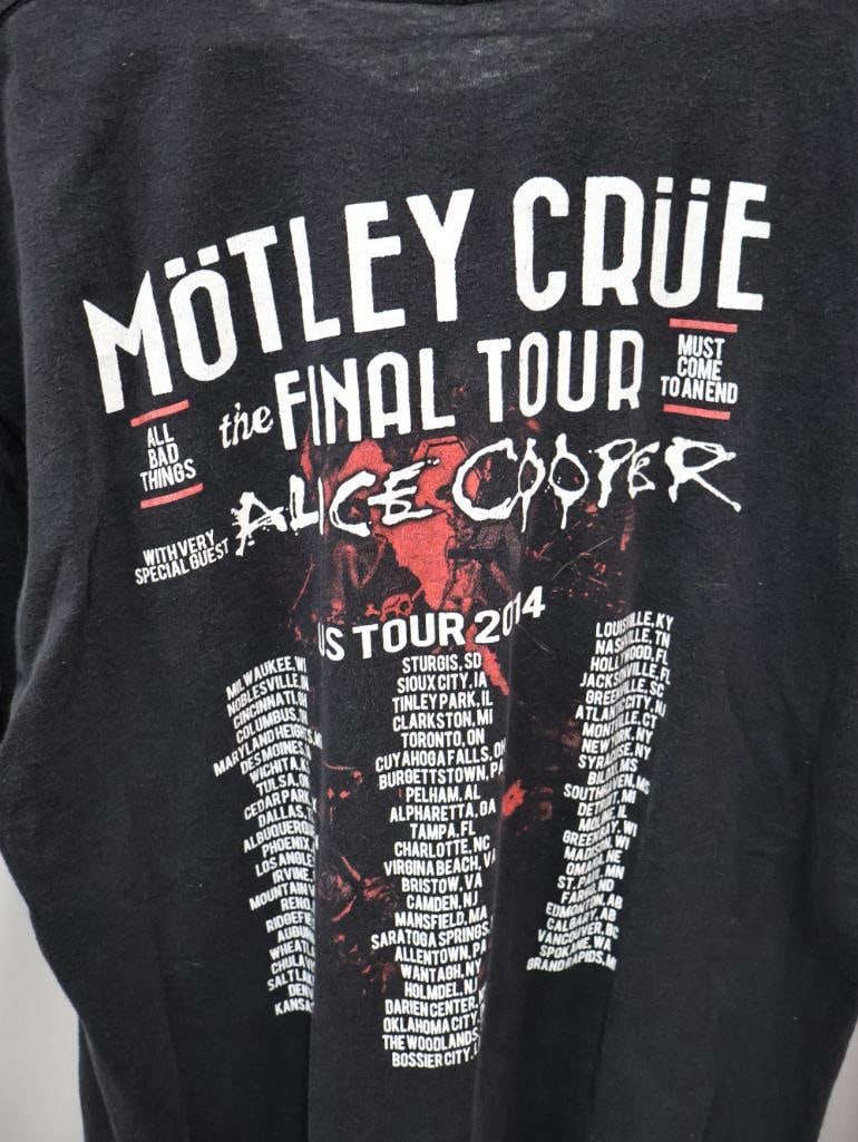 Two Bob Seger rand Motley Crue Band T-Shirts - 14