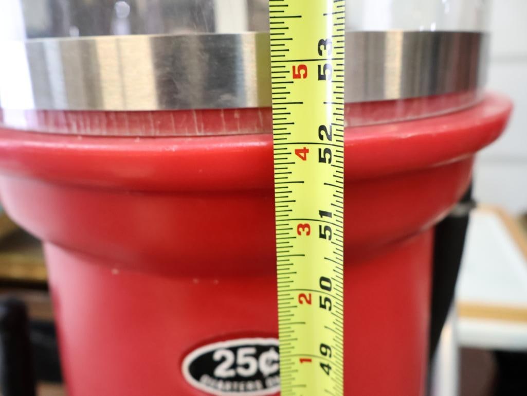 Lifesize Texaco Gas Pump Gumball Machine - 17