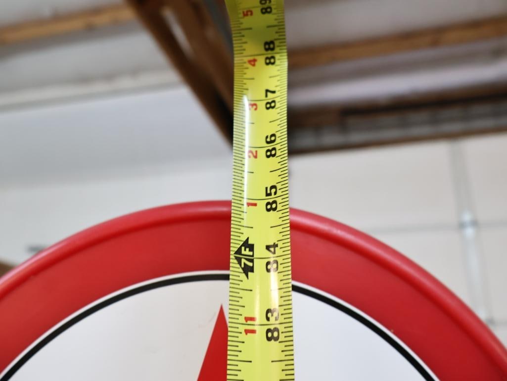 Lifesize Texaco Gas Pump Gumball Machine - 18