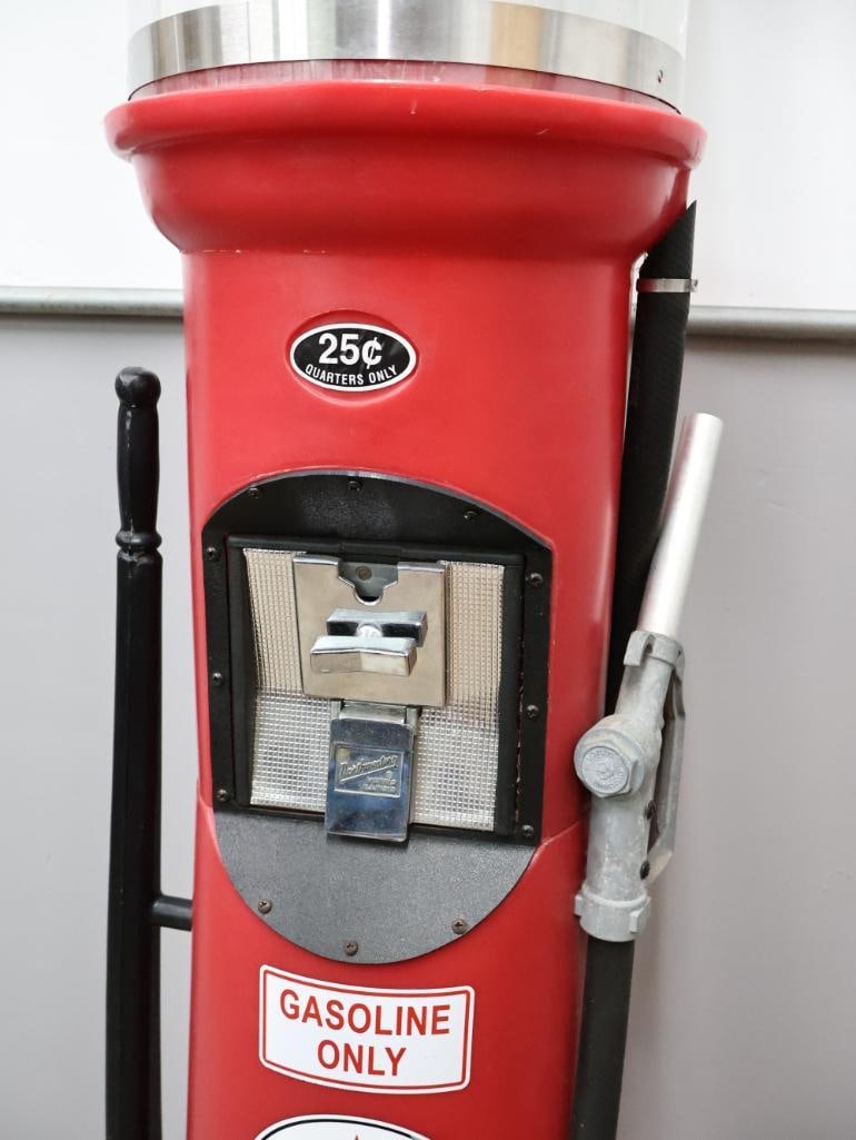Lifesize Texaco Gas Pump Gumball Machine - 5