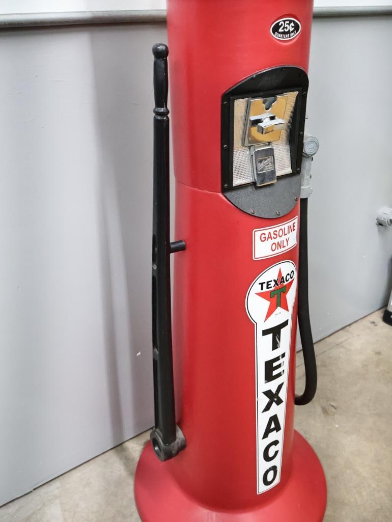 Lifesize Texaco Gas Pump Gumball Machine - 7