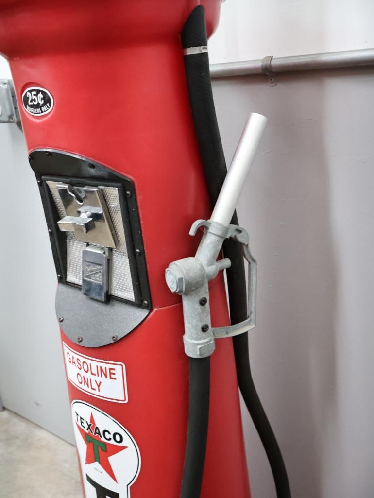 Lifesize Texaco Gas Pump Gumball Machine - 8
