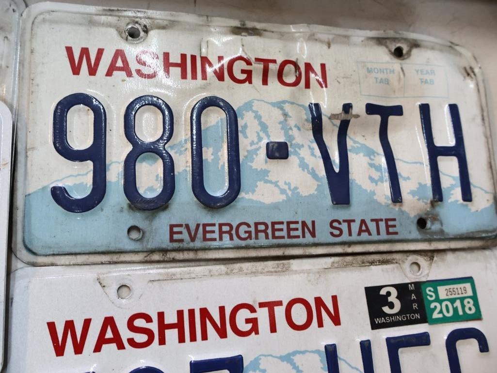 Collection of Washington License Plates - 4