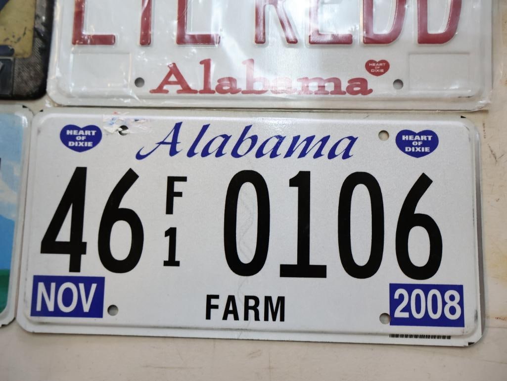 Various State License Plates - 5