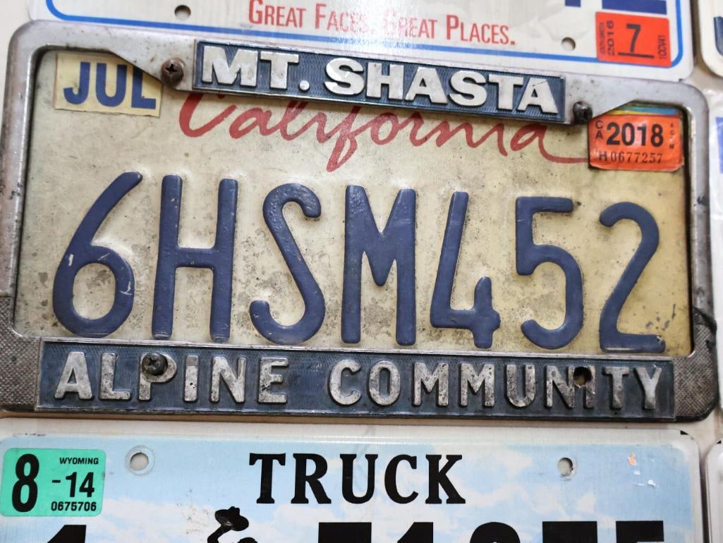 Various State License Plates - 7