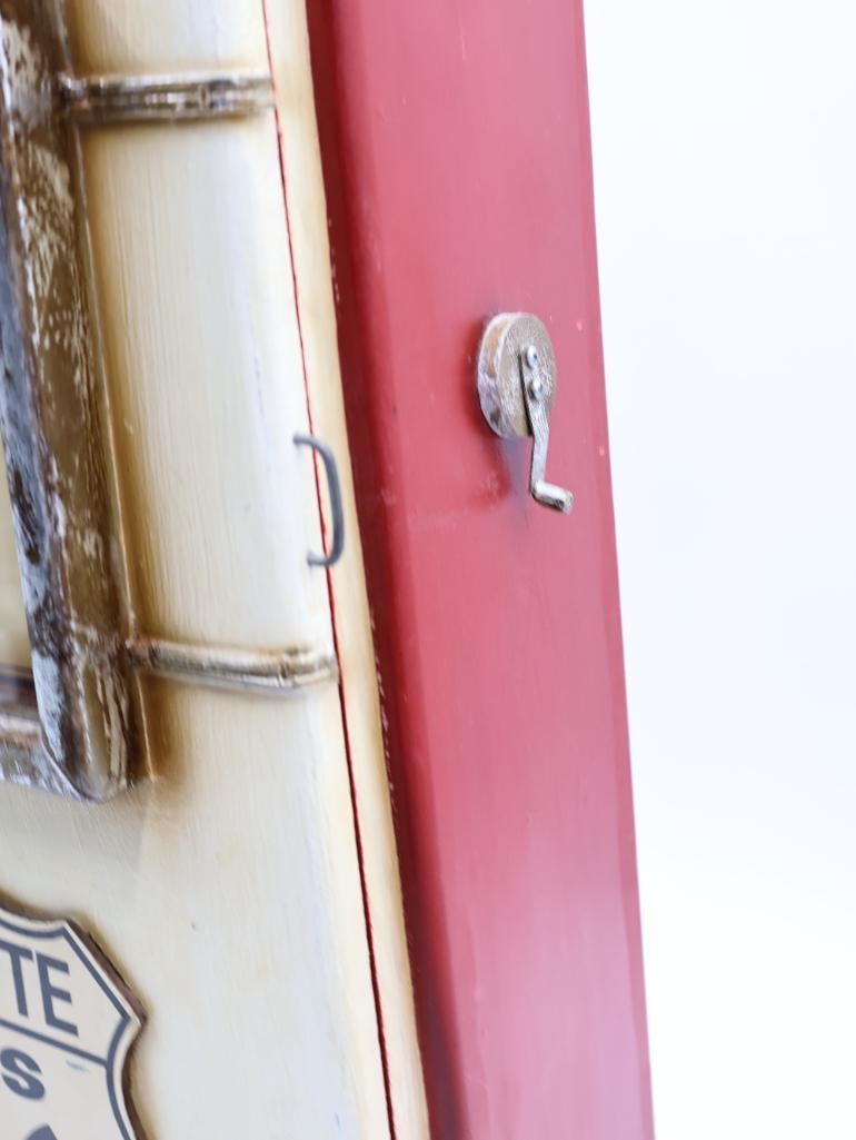 Route 66 Gas Pump Wooden Cabinet - 7