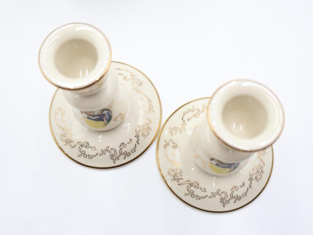 Three Lenox Disney Snow White Fine Ivory China - 5
