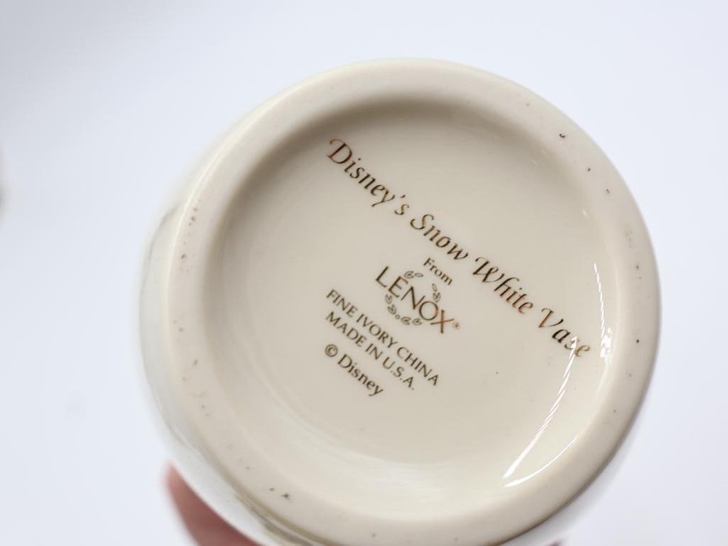 Three Lenox Disney Snow White Fine Ivory China - 9