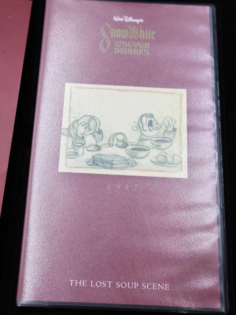 Various Disney Snow White Collectables Including Lost Scene VHS - 5