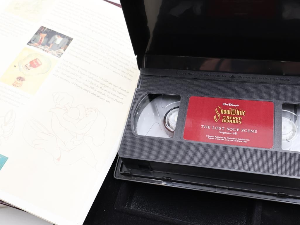 Various Disney Snow White Collectables Including Lost Scene VHS - 7