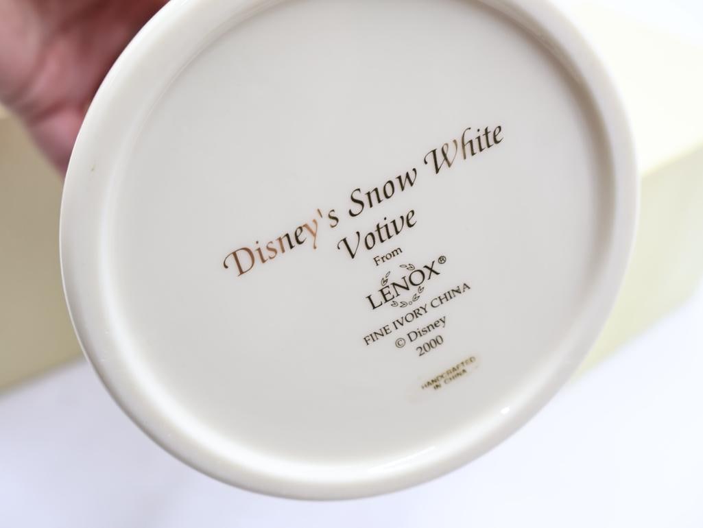 Two Lenox Disney Snow White Fine Ivory China - 6