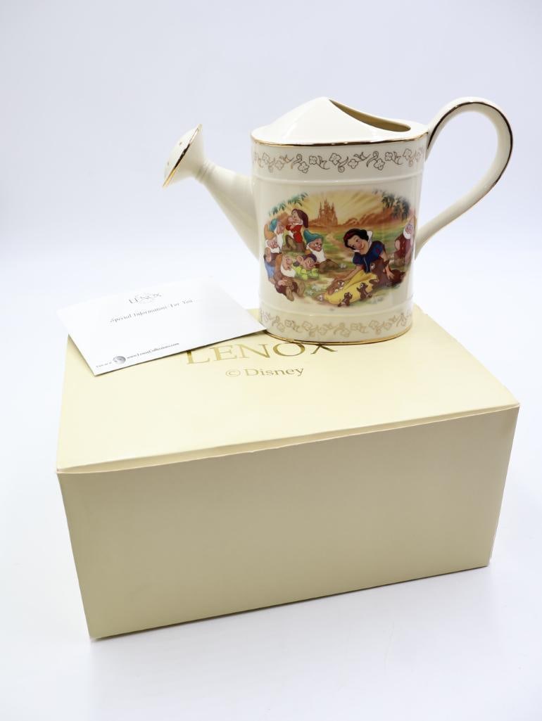 Two Lenox Disney Snow White Fine Ivory China - 7