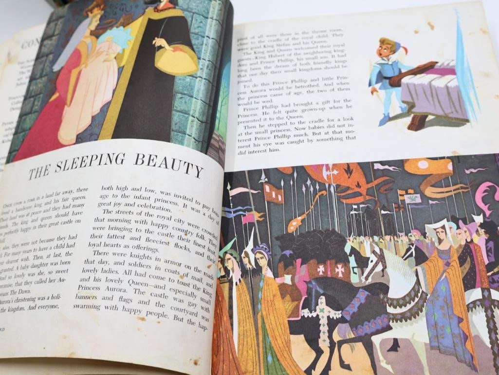 Vintage Disney Book Set and Vinyl Records - 11