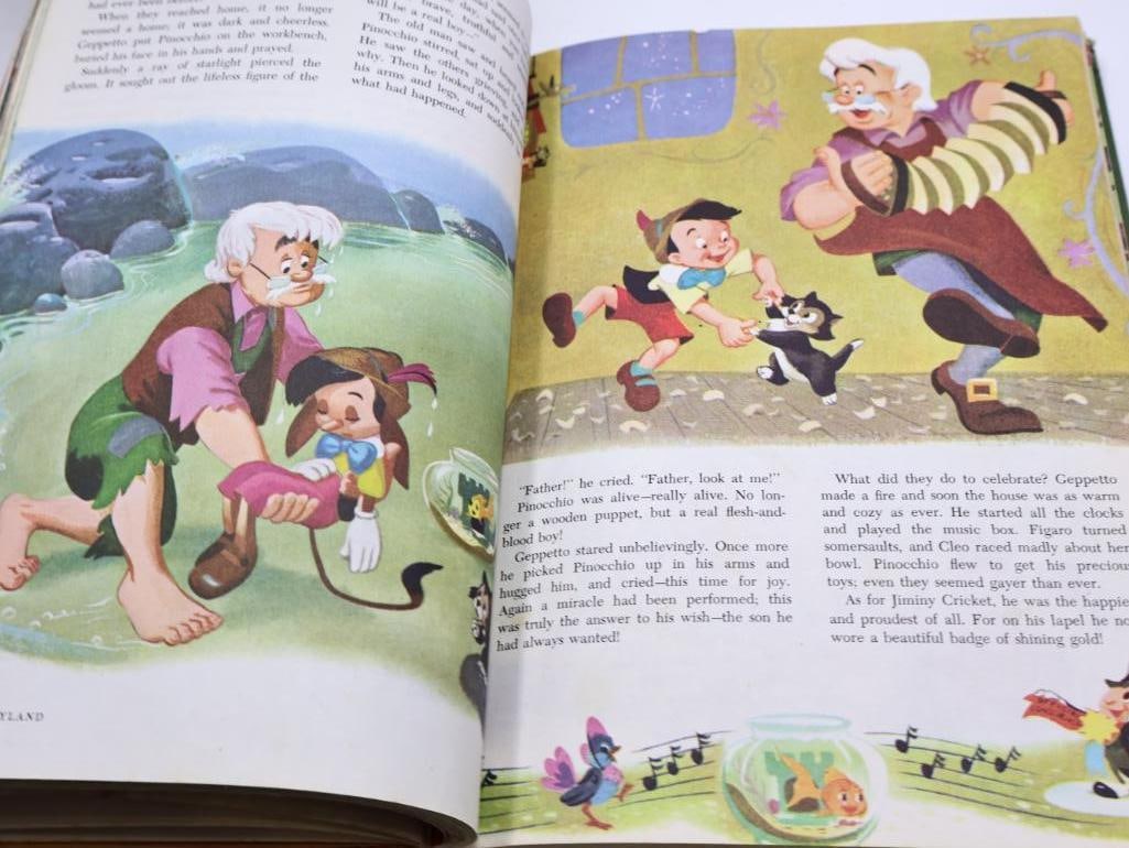 Vintage Disney Book Set and Vinyl Records - 12