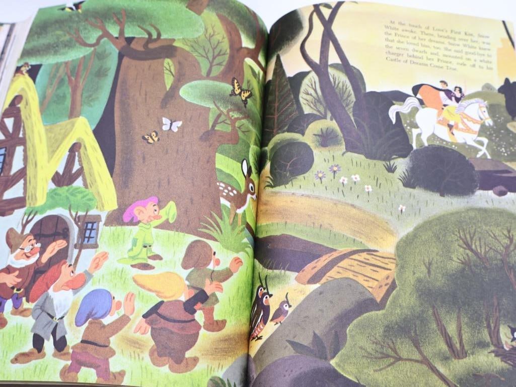 Vintage Disney Book Set and Vinyl Records - 14