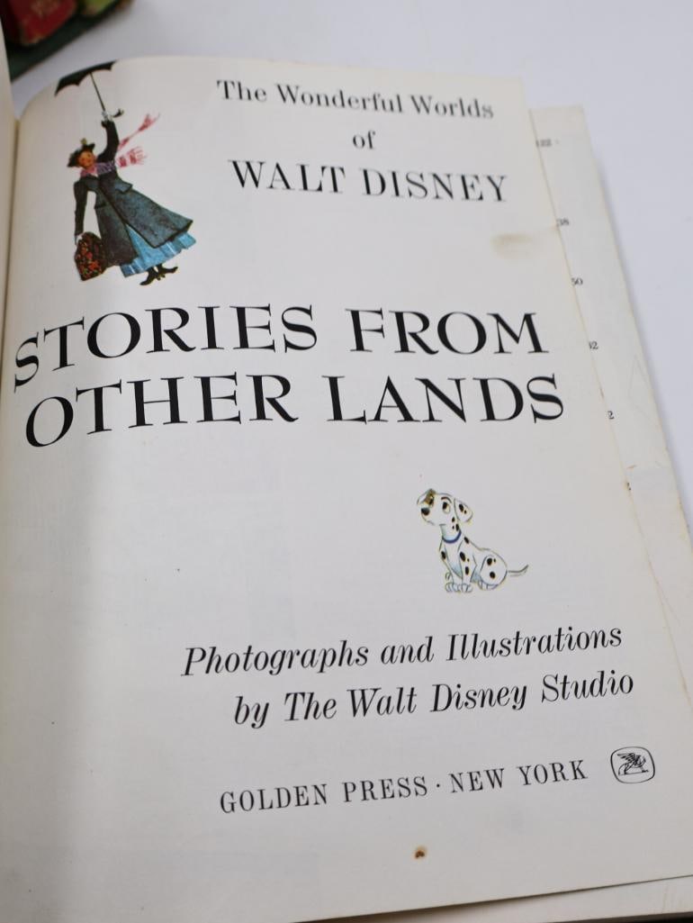 Vintage Disney Book Set and Vinyl Records - 20