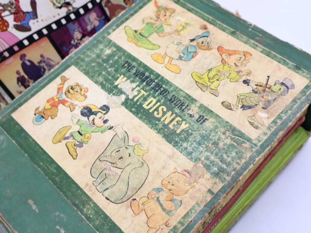 Vintage Disney Book Set and Vinyl Records - 3