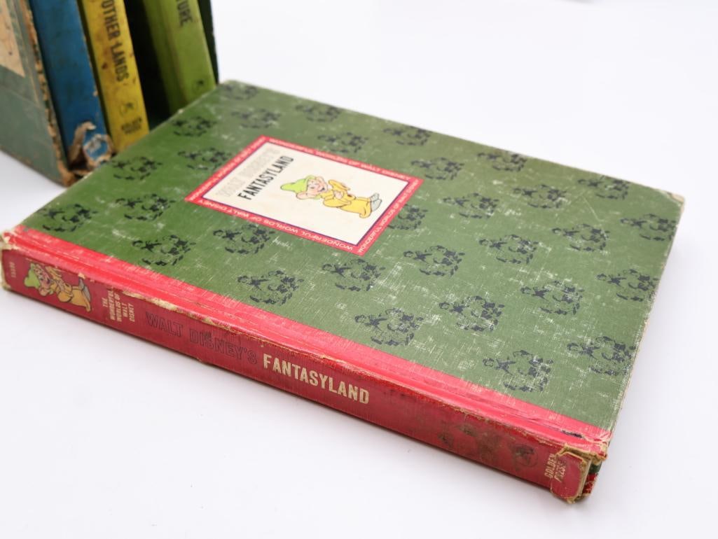 Vintage Disney Book Set and Vinyl Records - 6