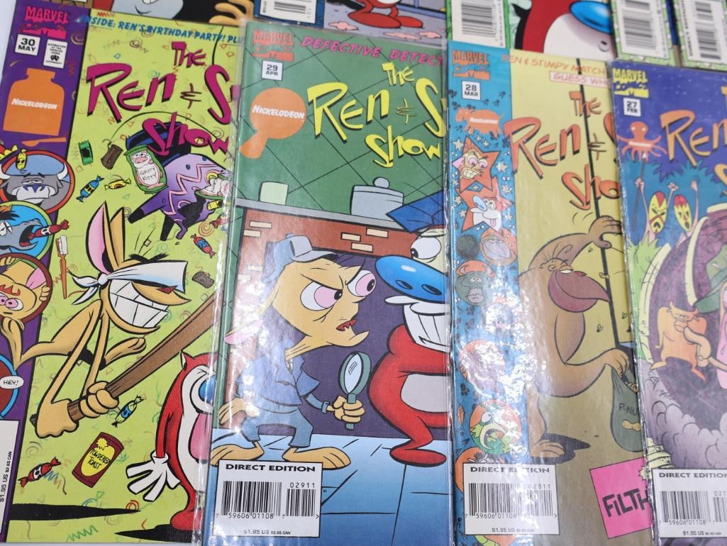 Large Collection of Nickelodeon The Ren and Stimpy Show Comics - 8
