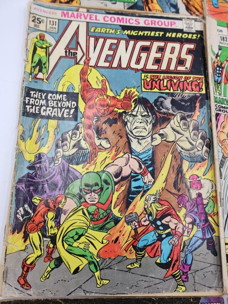 Various Vintage DC and Marvel Comics and Stamps - 7
