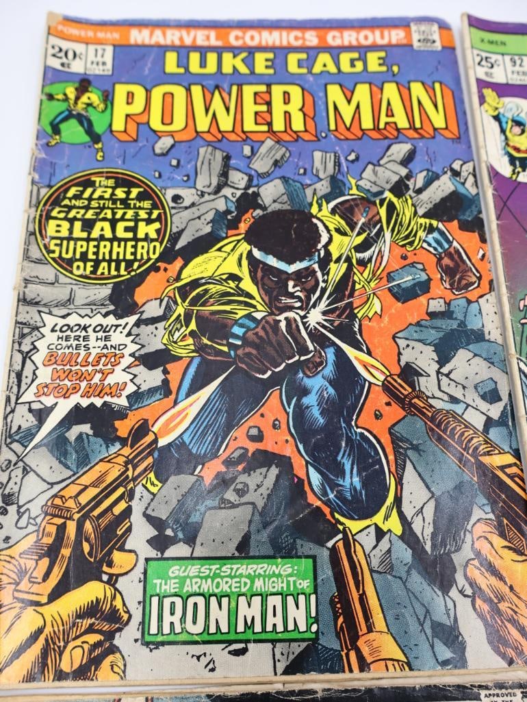 Various Vintage DC and Marvel Comics and Stamps - 8