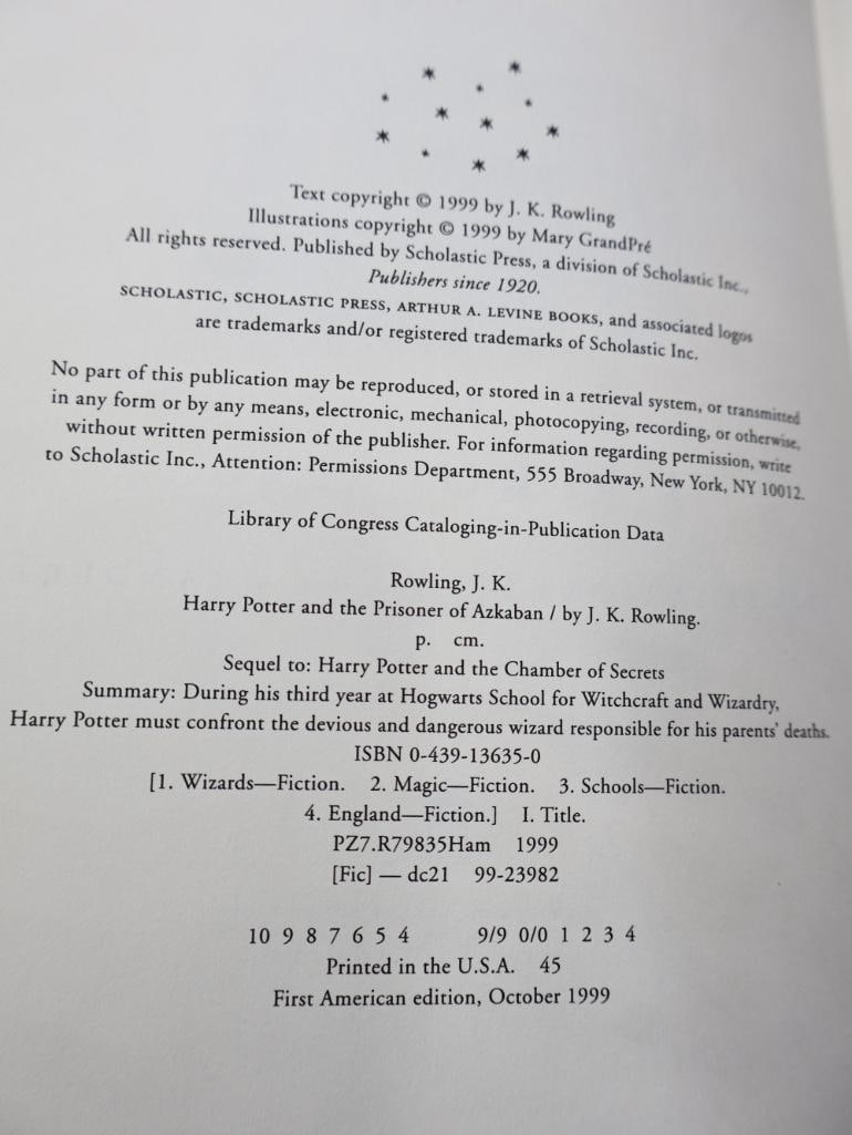 Collection of Harry Potter Books - 4