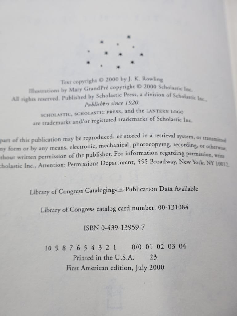 Collection of Harry Potter Books - 8