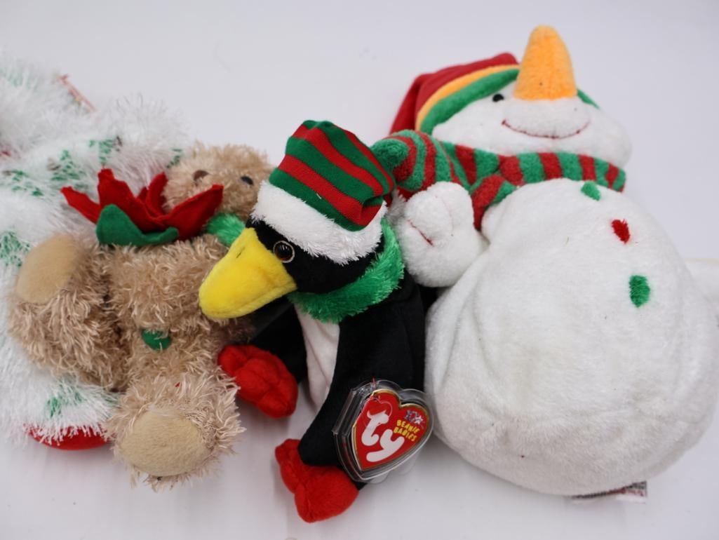 Large Lot of TY Beanie Babies - 12