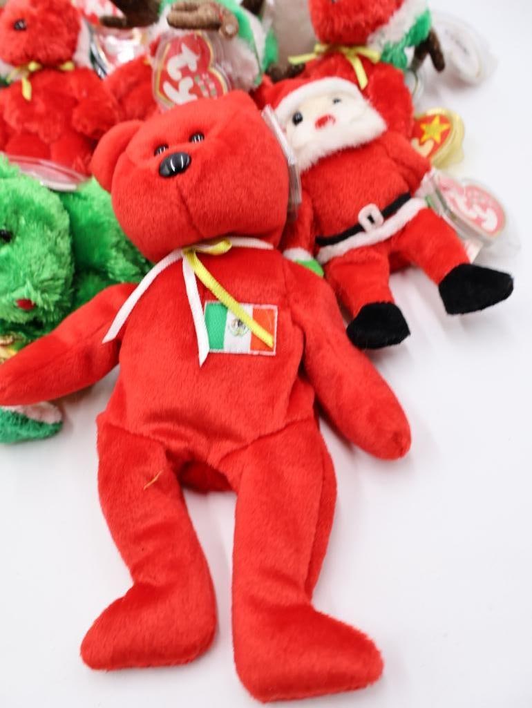 Large Lot of TY Beanie Babies - 9