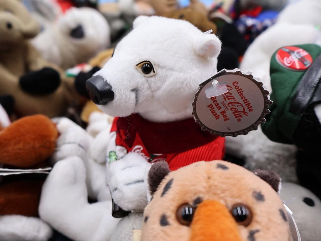 Large Collection of Coca Cola Collectable Plushies - 3