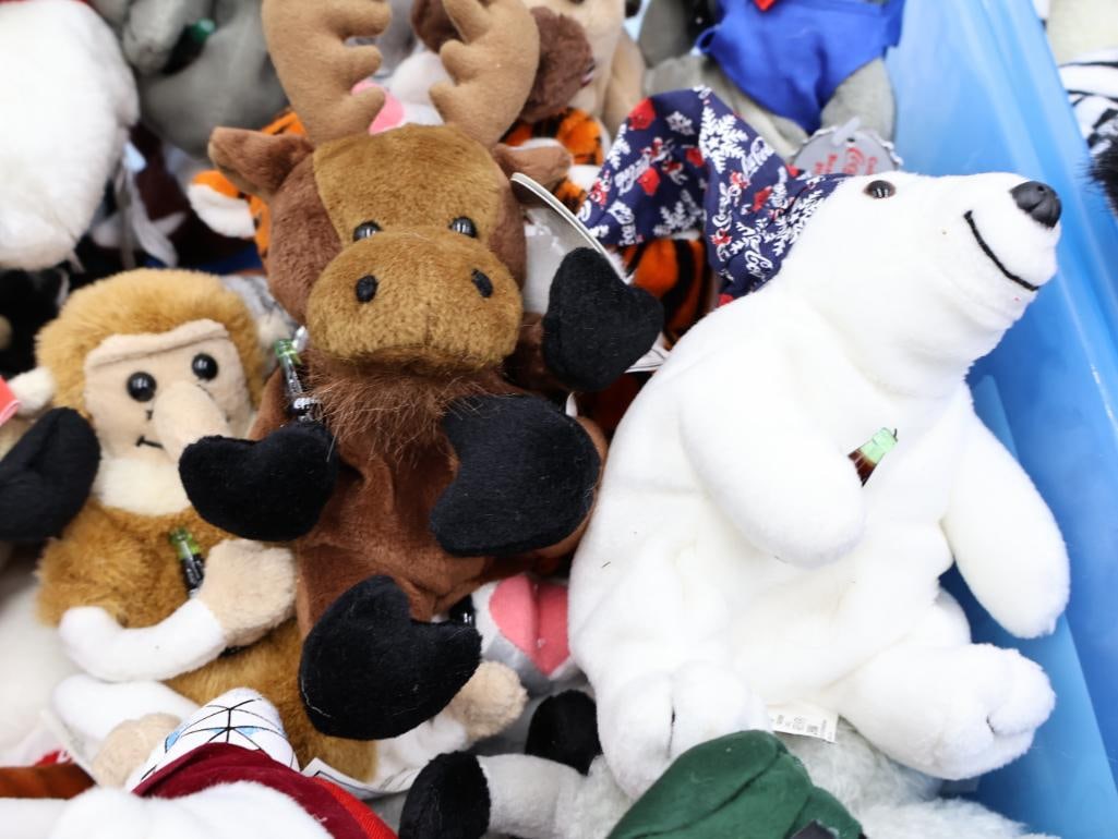 Large Collection of Coca Cola Collectable Plushies - 6