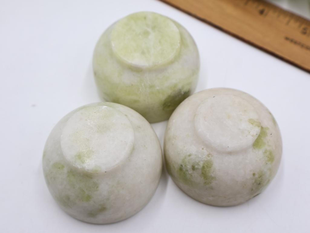 Set of Stone Cups and Stone Orbs - 5