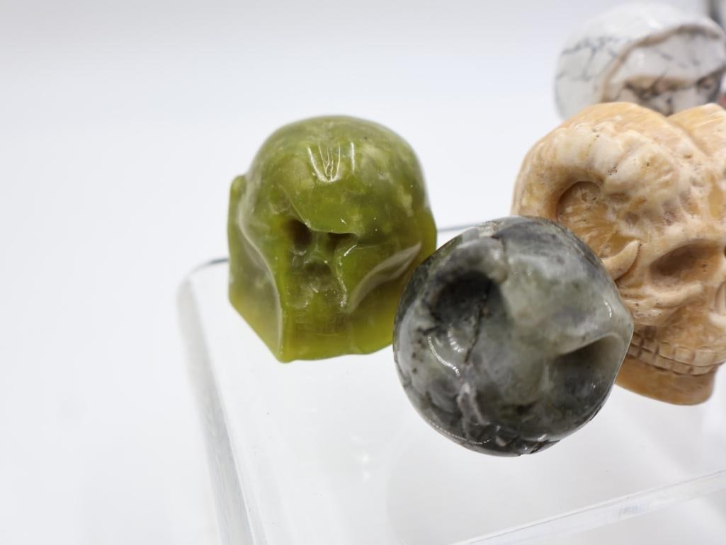 Collection of Pop Culture Carved Stone Figures and Molds - 7