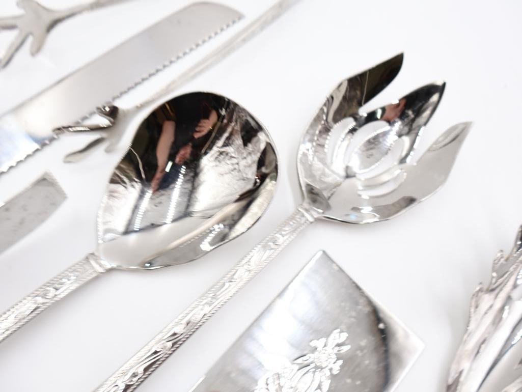 Temptations Ornate Serving Utensils - 6