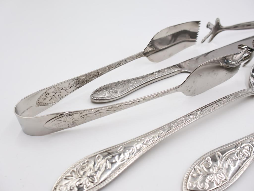 Temptations Ornate Serving Utensils - 8
