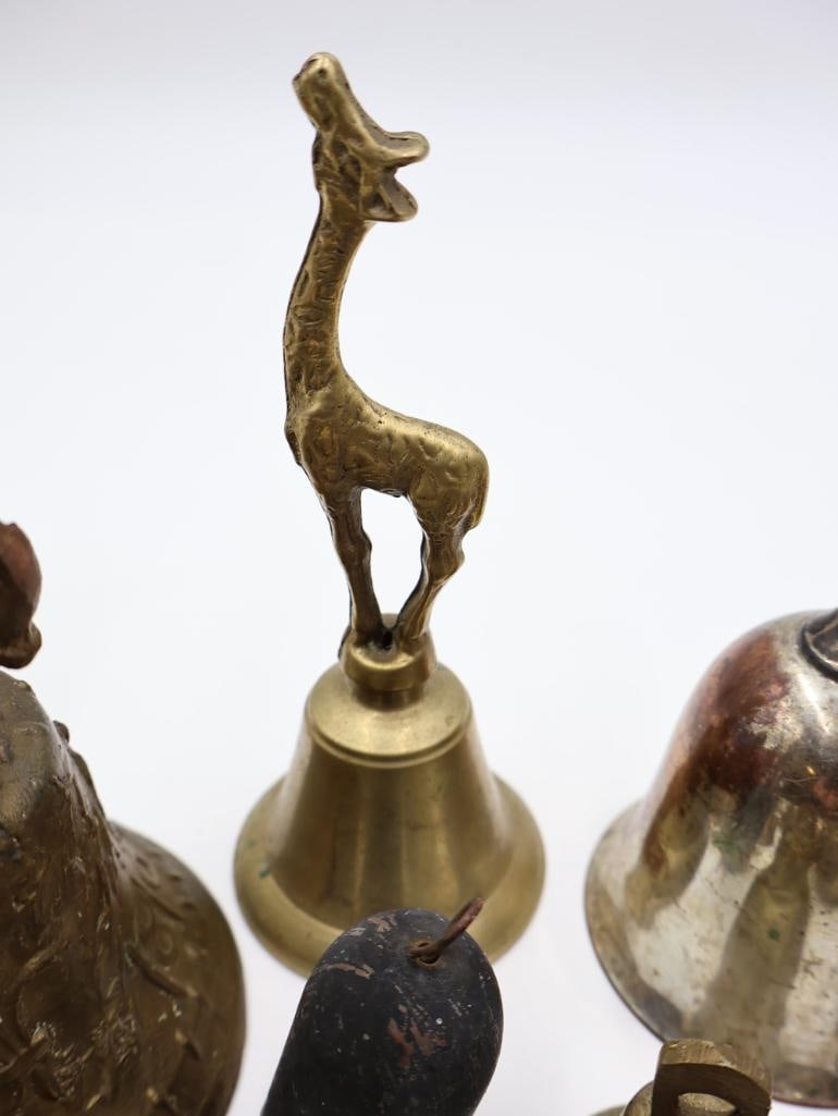 Collection of Brass and More Bells - 10