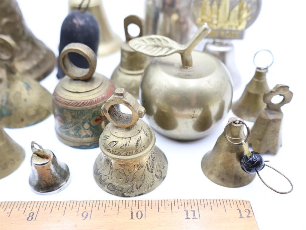 Collection of Brass and More Bells - 6