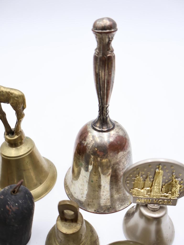 Collection of Brass and More Bells - 9