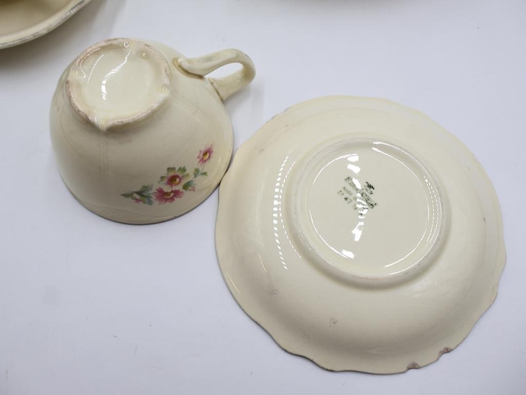 Vintage Homer Laughlin Virginia Rose Dishes - 11