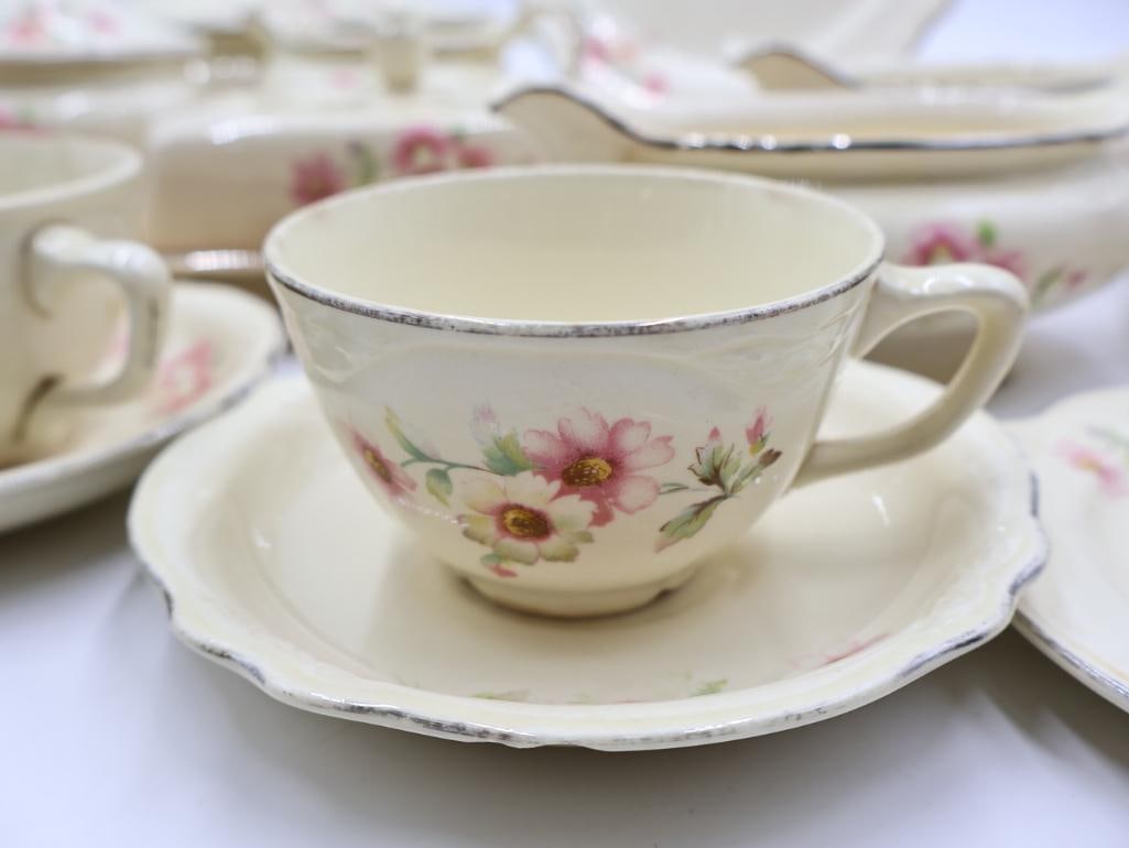 Vintage Homer Laughlin Virginia Rose Dishes - 2