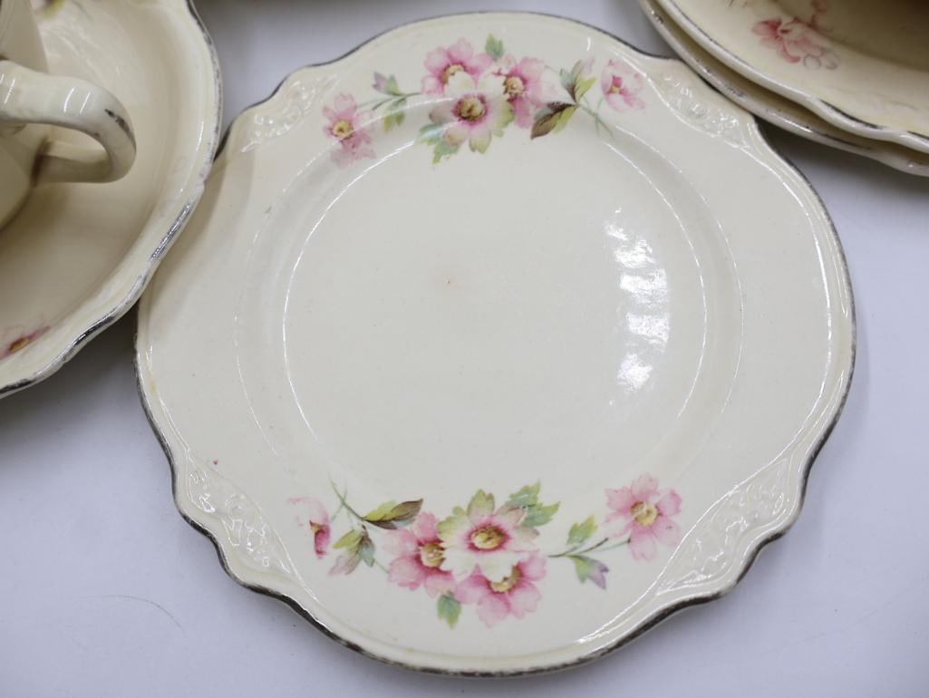 Vintage Homer Laughlin Virginia Rose Dishes - 3