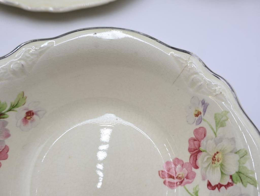 Vintage Homer Laughlin Virginia Rose Dishes - 6