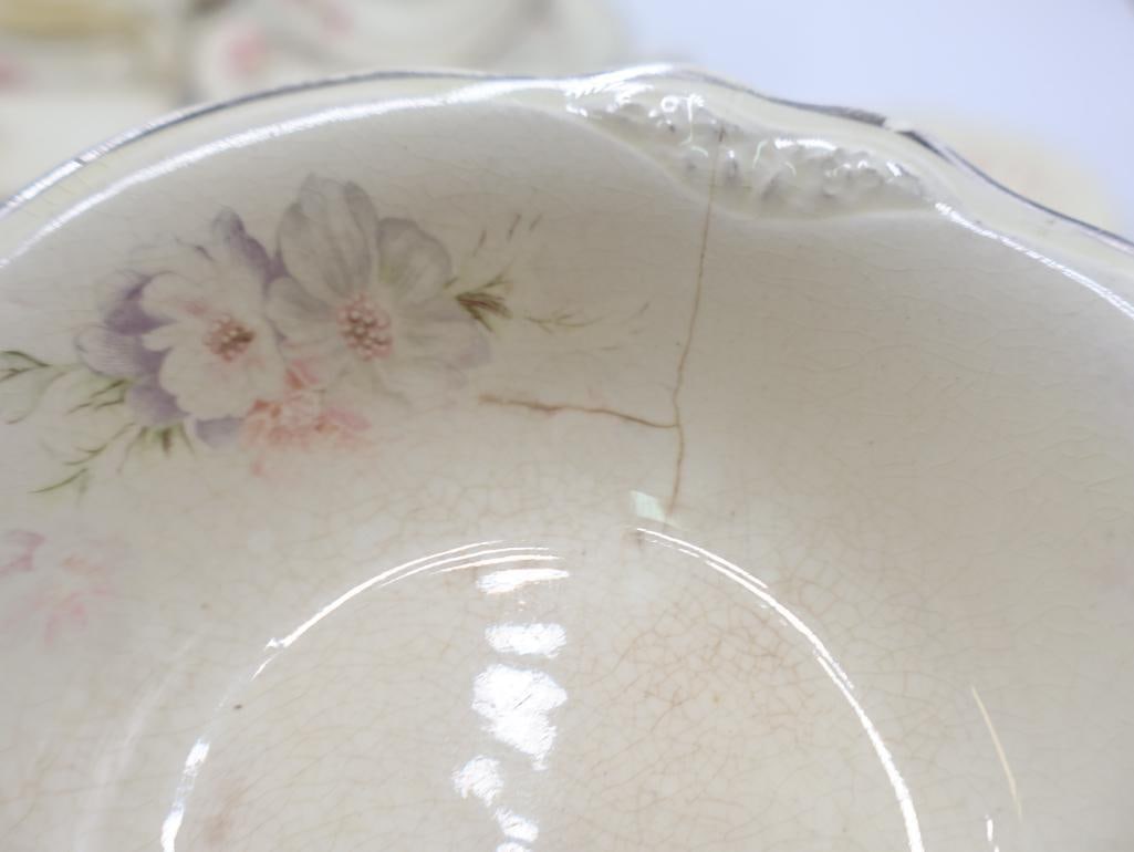 Vintage Homer Laughlin Virginia Rose Dishes - 9