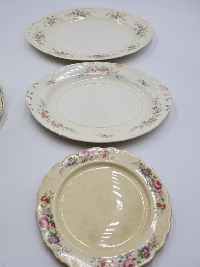 Vintage Floral Themed China - 13