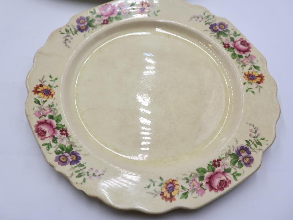 Vintage Floral Themed China - 14
