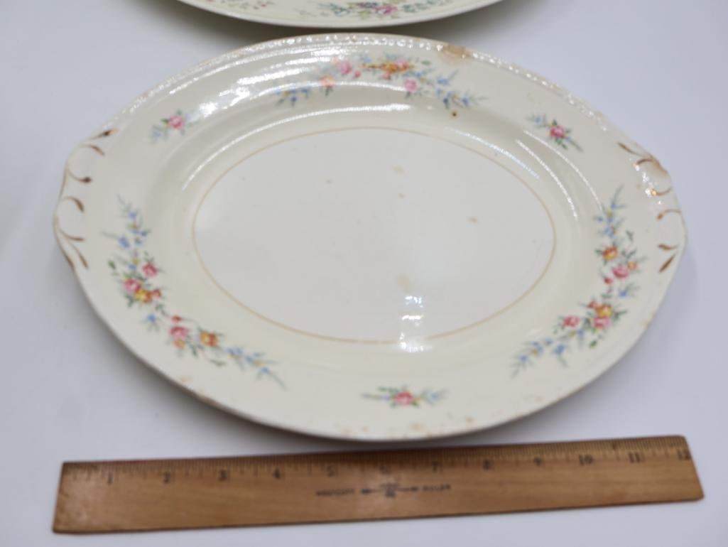 Vintage Floral Themed China - 16