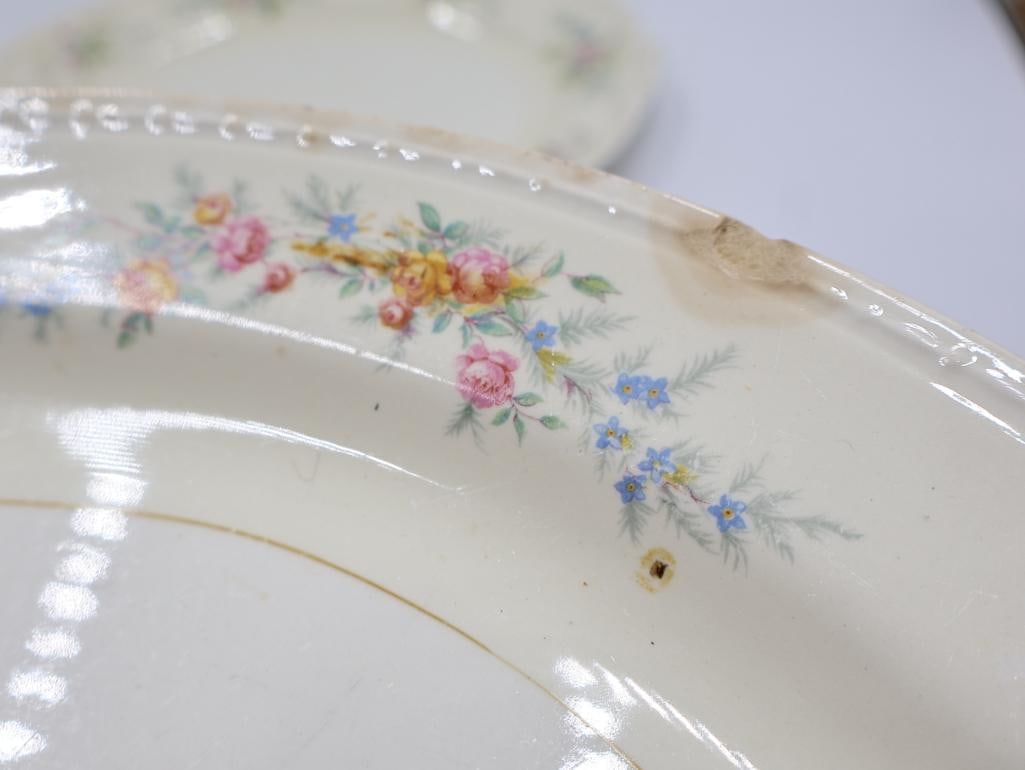 Vintage Floral Themed China - 17
