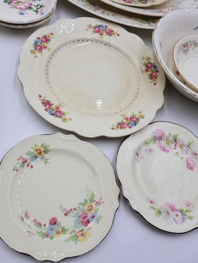 Vintage Floral Themed China - 4